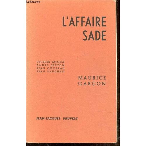 L Affaire Sade