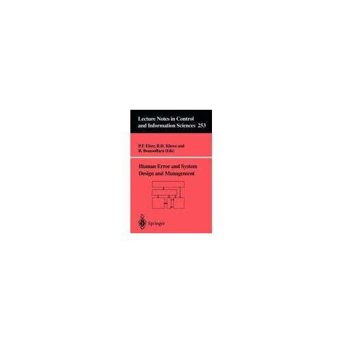 Human Error And System Design And Management