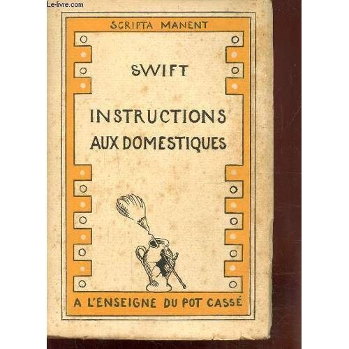 Instructions Aux Domestiques - Pensees