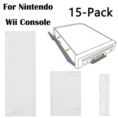 Remplacement De Coque De Couvercle De Fente De Porte De Carte Mémoire Adapté À La Console Nintendo Wii