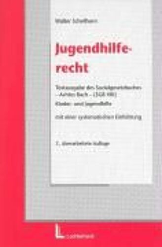 Schellhorn, W: Jugendhilferecht