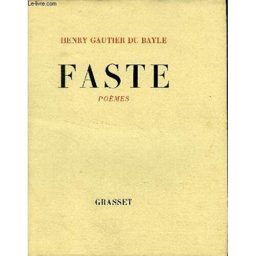 Faste - Poemes