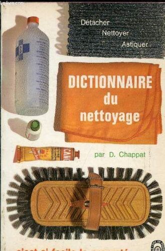 Dictionnaire Du Nettoyage