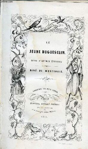 Le Jeune Duguesclin Suivi D Autres Episodes