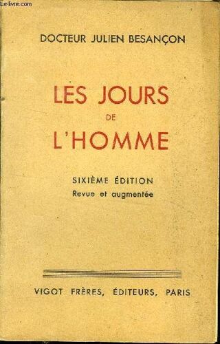 Les Jours De L Homme
