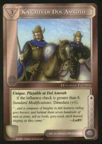 Middle Earth: The Wizards (Metw)  - Chevaliers De Dol Amroth