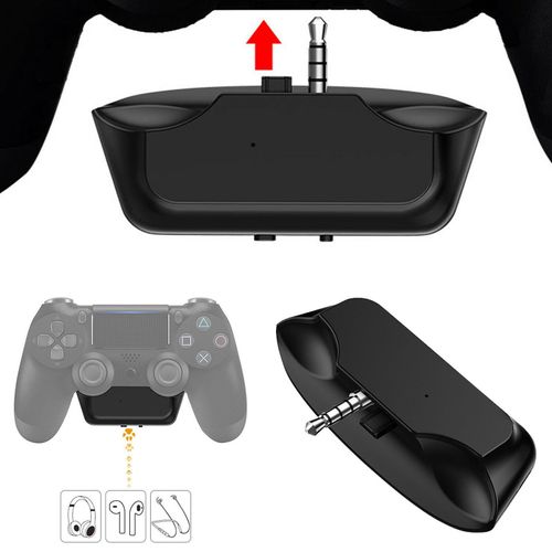 Ps4 Bluetooth Audio Sans Fil Microphone Casque Adaptateur Récepteur Convertisseur