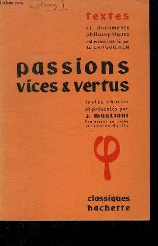 Passion Vices Et Vertus