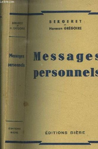 Messages Personnels