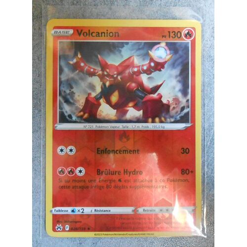 Volcanion Reverse 026/159 - Eb 12.5 - Zénith Suprême - Vf