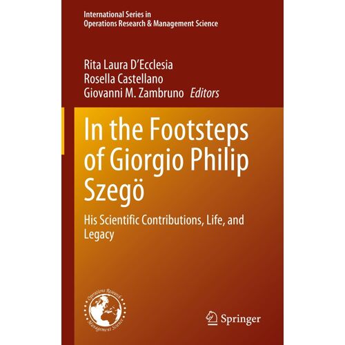 In The Footsteps Of Giorgio Philip Szegö