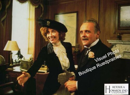 Retour À Howards End - Howards End : Jeu De 12 Photos D'exploitation Cinématographique - Format 22x33 Cm - De James Ivory Avec Anthony Hopkins, Emma Thompson, Vanessa Redgrave - 1991