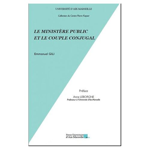 Le Ministère Public Et Le Couple Conjugal