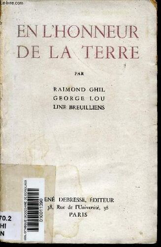En L Honneur De La Terre