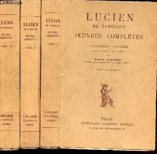 Oeuvres Completes - En 3 Volumes - Tomes 1+2+3