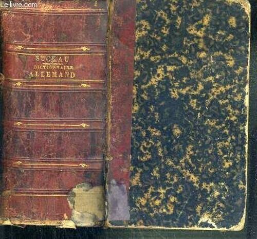 Dictionnaire Allemand-Francais Et Francais-Allemand En 2 Volumes
