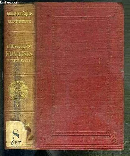 Nouvelles Francoises En Prose Du Xive Siecle