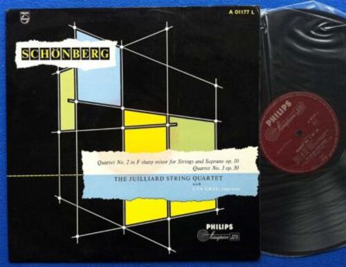 Schönberg (Schoenberg): Quartet N° 2 In F Sharp For Strings And Soprano Op.10 Et 3 Op. 30  (Quatuor À Corde, Cordes Pour Et)
