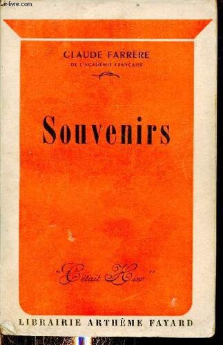 Souvenirs - Collection C Était Hier.