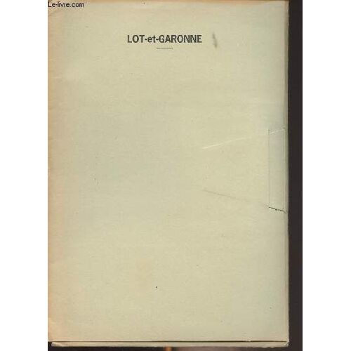 4 Cartes Du Lot Et Garonne