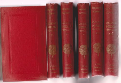 Recueil De Poésies Françoises Des Xvème Et Xvième Siècles. En Vii Tomes