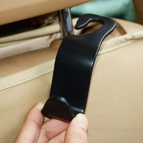 Crochet Arrière De Siège De Voiture Universel, Accessoires De Voiture, Support De Cintre Intérieur Portable, Rangement Pour Sac De Voiture, Sac À Main, Décoration De Gril, 1,2 Pièces
