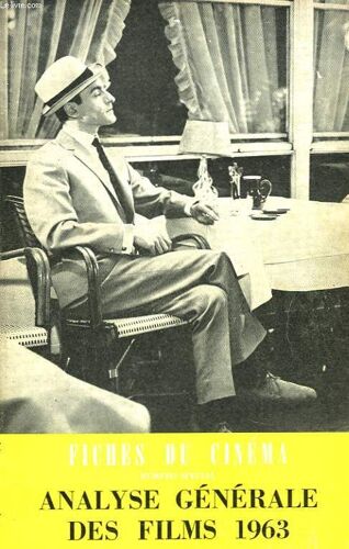 Fiches Du Cinema N°Special (277). Dimanche 6 Octobre 1963. Analyse Generale Des Films 1963.
