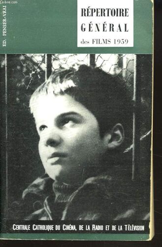 Repertoire General Des Films 1959.