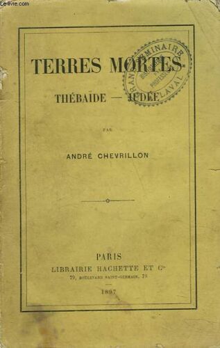 Terres Mortes. Thebaïde. Judee.