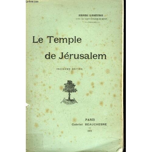 Le Temple De Jerusalem.