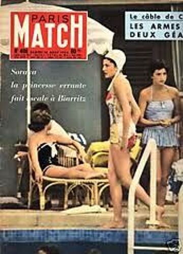 Paris Match N°488 Du 16-08-1958