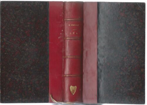 Les Vierges Fortes : Léa ( Édition De 1900 - Jolie Reliure Demi-Cuir Ornée D'un Blason )