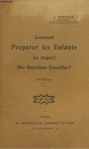 Comment Preparer Les Enfants Au Respect Des Questions Sexuelles ?