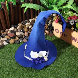 Chapeaux De Sorcières Pour Enfants Et Adultes, 1 Pièce, Ruban De Mascarade, Chapeau De Magicien, Costume De Fête D'anniversaire, Casquettes Pointues, Accessoires Cosplay Halloween