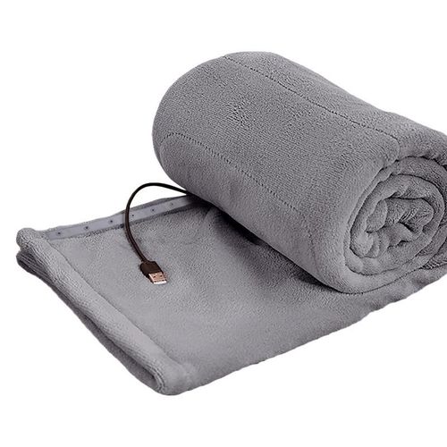 Couverture Chauffante Électrique Épaisse 5v 9w, 80x140cm, Double Corps, Coussin Chauffant, Chargement Usb, Pour L'hiver