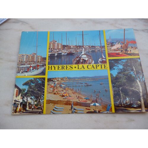 Carte Couleurs De Hyères La Capte.(Multivues)
