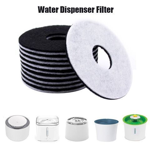 Filtre À Charbon Actif De Remplacement Pour Fontaine Ronde De Chien Et Chat, Distributeur D'eau À Boire