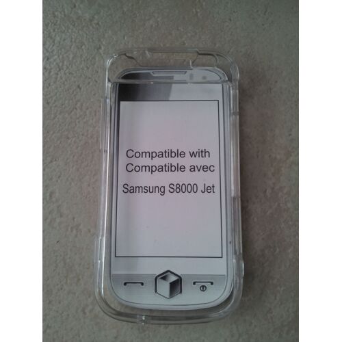 Coque Cristal Transparent Pour Samsung S8000/Jet
