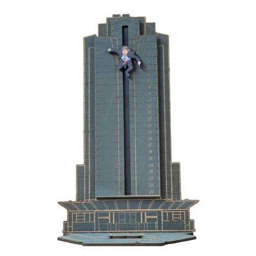 Calendrier de l'avent, calendrier de l'avent rigide, chute drôle de hans-gruber, décorations de Table de noël, centres de Table de fête
