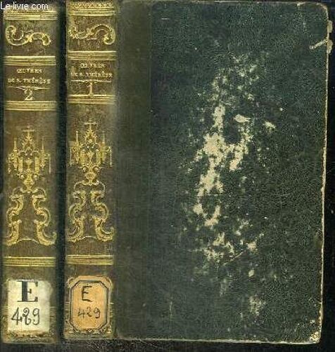 Oeuvres De Sainte Therese - 2 Tomes En 2 Volumes (Tome 1+2)