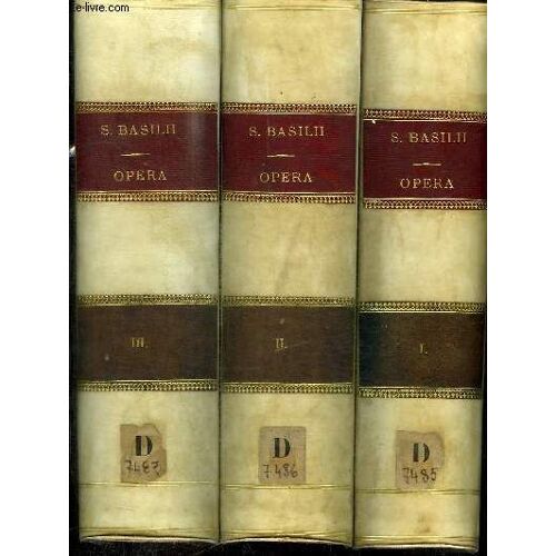 Opera - 3 Tomes En 3 Volumes