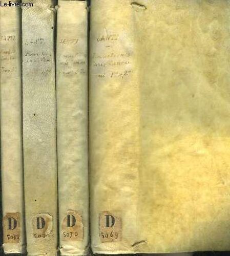Praelectiones Juris Canonici Quas Juxta Ordinem Decretalium Gregorii Ix - 6 Tomes En 4 Volumes : Liber I + Liber Ii + Liber Iii + Liber Iv + Liber V + Index Rerum Generalis Ad V Libros Concinnatus