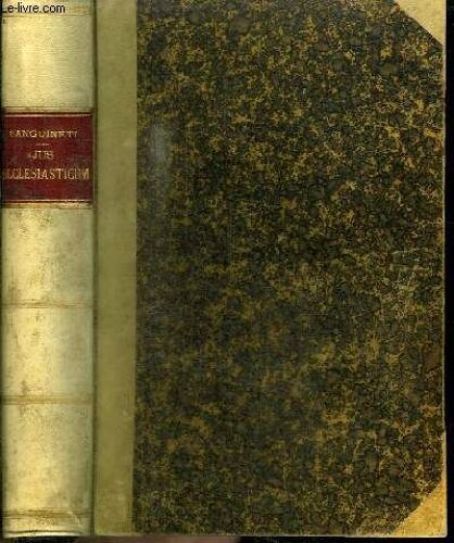 Iuris Ecclesiastici Institutiones In Usum Praelectionum