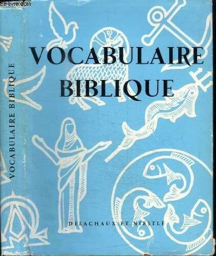 Vocabulaire Biblique