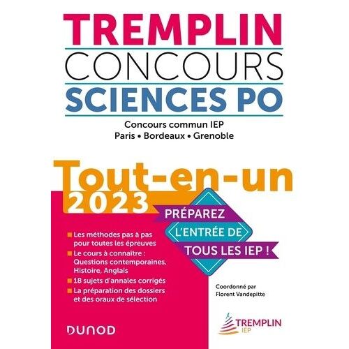 Tremplin Concours Sciences Po - Tout-En-Un