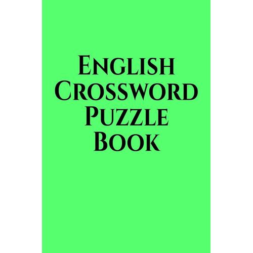 English Crossword Puzzle Book