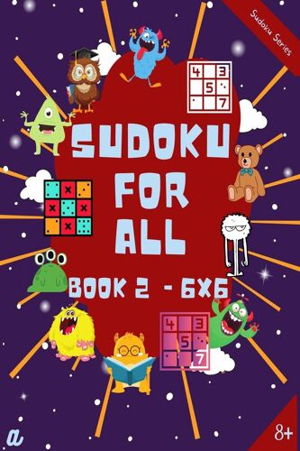 Introduction To Sudoku Level 2 (6x6) - 6-8 Years