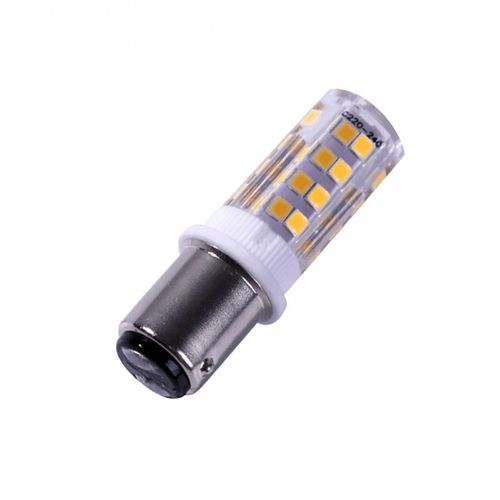 Ampoule Led Ba15d Double Contact Smd2835, 220v 51 Gible, Super Lumineux Pour Machine À Coudre, Chanteur Pfaff Pour La Maison, 2 Pièces