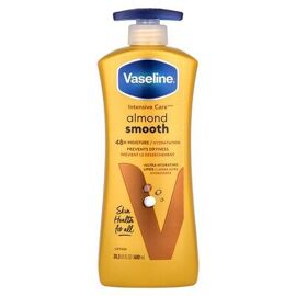 Vaseline, Intensive Care¿, Almond Smooth Lotion, 20.3 Fl Oz (600 Ml) 
