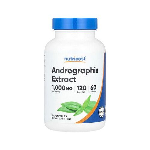 Nutricost, Extrait De Chirette Verte, 1000 Mg, 120 Capsules (500 Mg Par Capsule) 